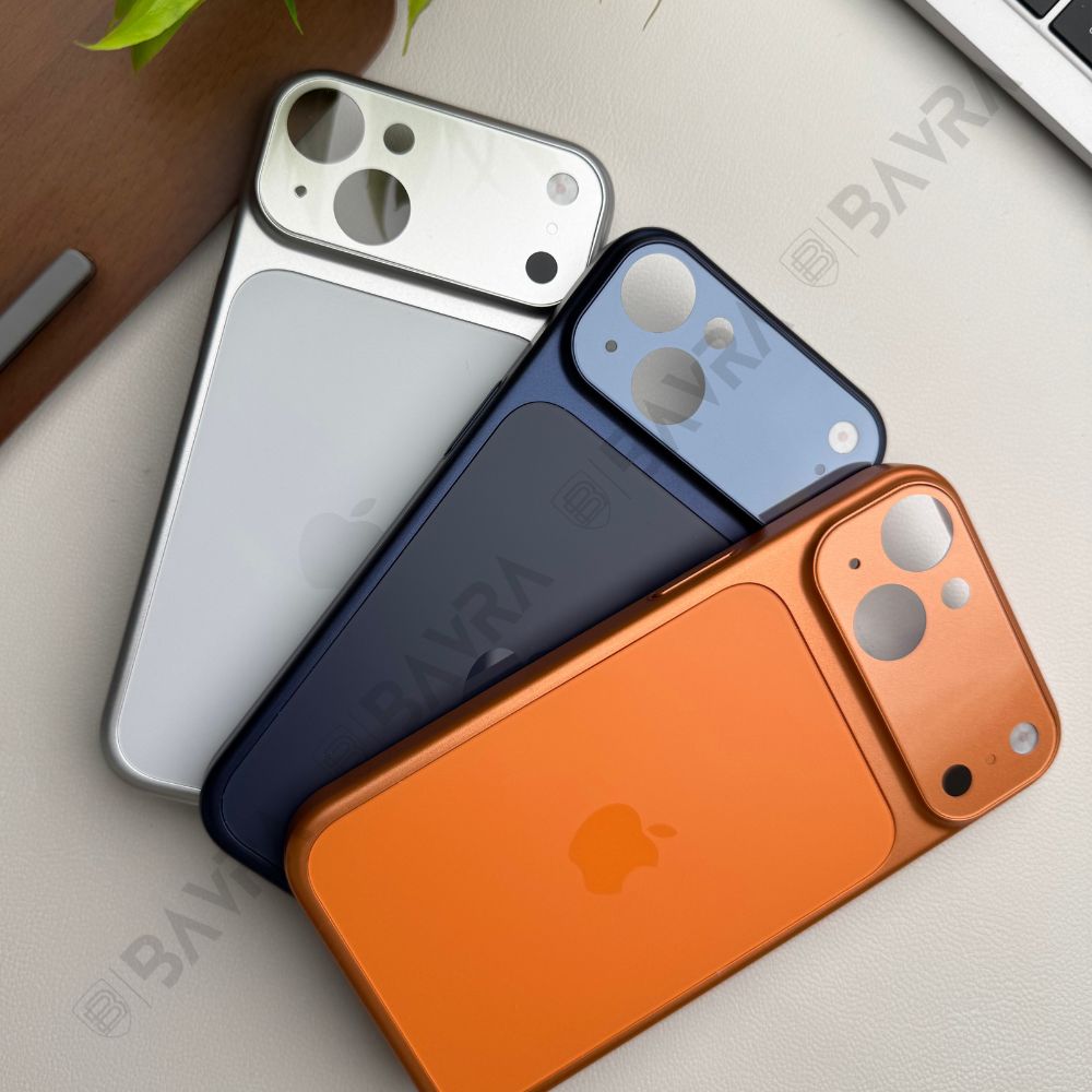 Luxury 17 Pro Look Conversion Case for iPhone 13/14/15/16 Series