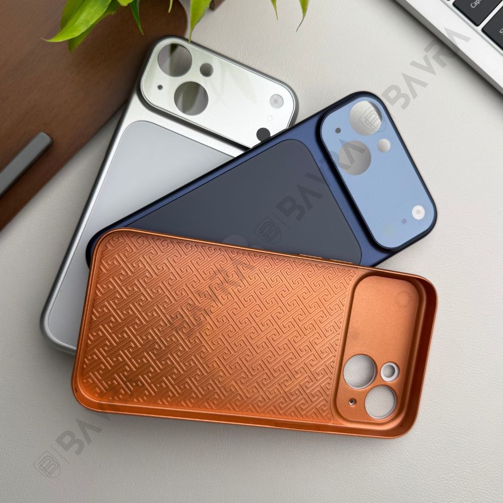 Luxury 17 Pro Look Conversion Case for iPhone 13/14/15/16 Series