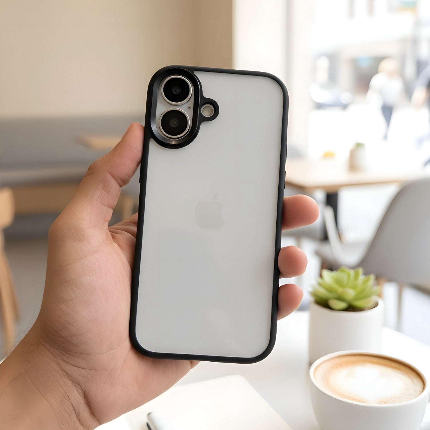 iPhone 17 Back Cover / Soft Silicone Clear Case